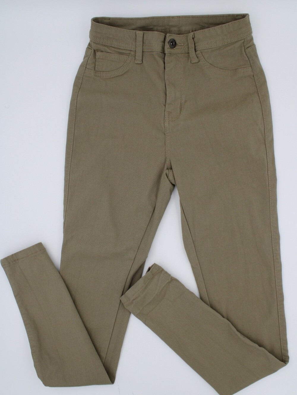 Lover (L.V.B.) Khaki Skinny Jeans – Medium